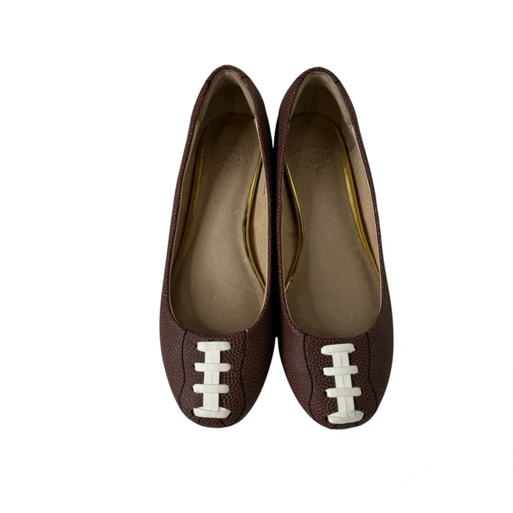 Charis Doxa Touchdown Ballet‎ Flats Football 7.5
